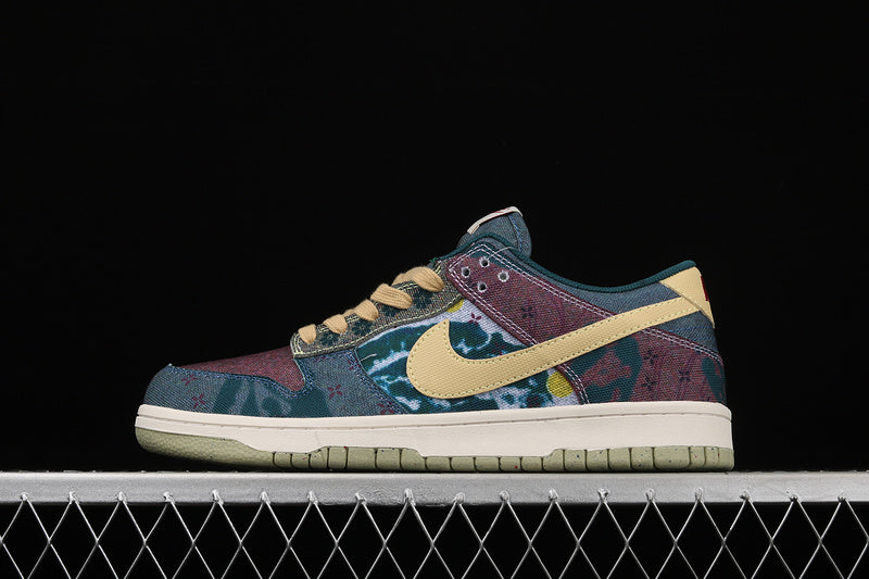 SB Dunk Low SP Lemon Wash Multi Color Blue Red Yellow CZ9747-900