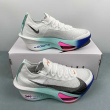 Cargar imagen en el visor de la galería, Air Zoom Alphafly Next 3 White Hyper Turquoise FD8315-104
