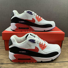 Cargar imagen en el visor de la galería, Air Max 90 White Red Orbit Psychic Purple Black AJ1285-106
