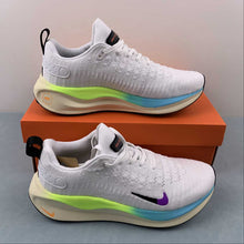 Cargar imagen en el visor de la galería, Nike ReactX Infinity Run 4 White Lt. Blue Purple Black DR2665-105
