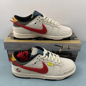 SB Dunk Low Ghostbusters Rice White Red Orange Black ZD2356-158