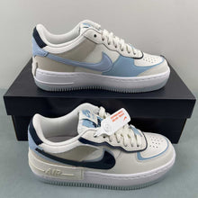 Cargar imagen en el visor de la galería, Air Force 1 Shadow Sail Glacier Blue Coconut Milk Armory Navy DZ1847-107

