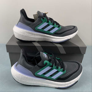 Adidas Ultraboost Light Carbon Blue Dawn Court Green HQ6342