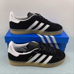 Adidas Gazelle Indoor Core Black Cloud White Gum HO6259