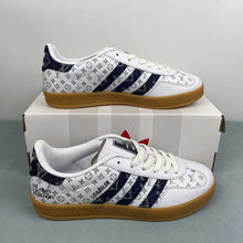 Cargar imagen en el visor de la galería, Adidas Gazalle x Louis Vuitton Monogram White Black SC9207-727
