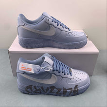 Cargar imagen en el visor de la galería, Air Force 1 07 Low Baby Blue Customised 315122-111
