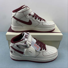 Cargar imagen en el visor de la galería, Undefeated x Air Force 1 07 Mid Off White Dark Red UW2369-015
