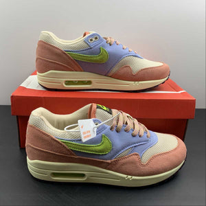 Air Max 1 Light Madder Root Vivid Green Green Rattan DV3196-800