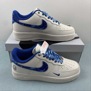 Air Force 1 07 Low BAPE White Navy Blue PF9055-759