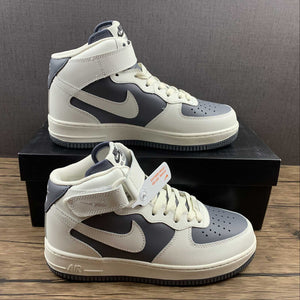 Air Force 1 07 Mid Beige Gray White Black LZ6819-609