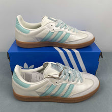 Cargar imagen en el visor de la galería, Adidas Samba OG Off White Semi Flash Aqua KJ4304
