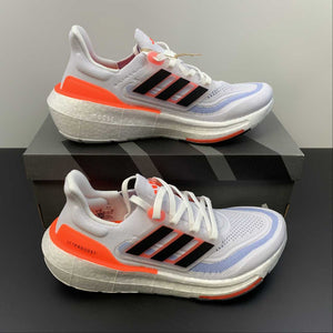 Adidas Ultraboost Light Cloud White Core Black Solar Red HQ6351