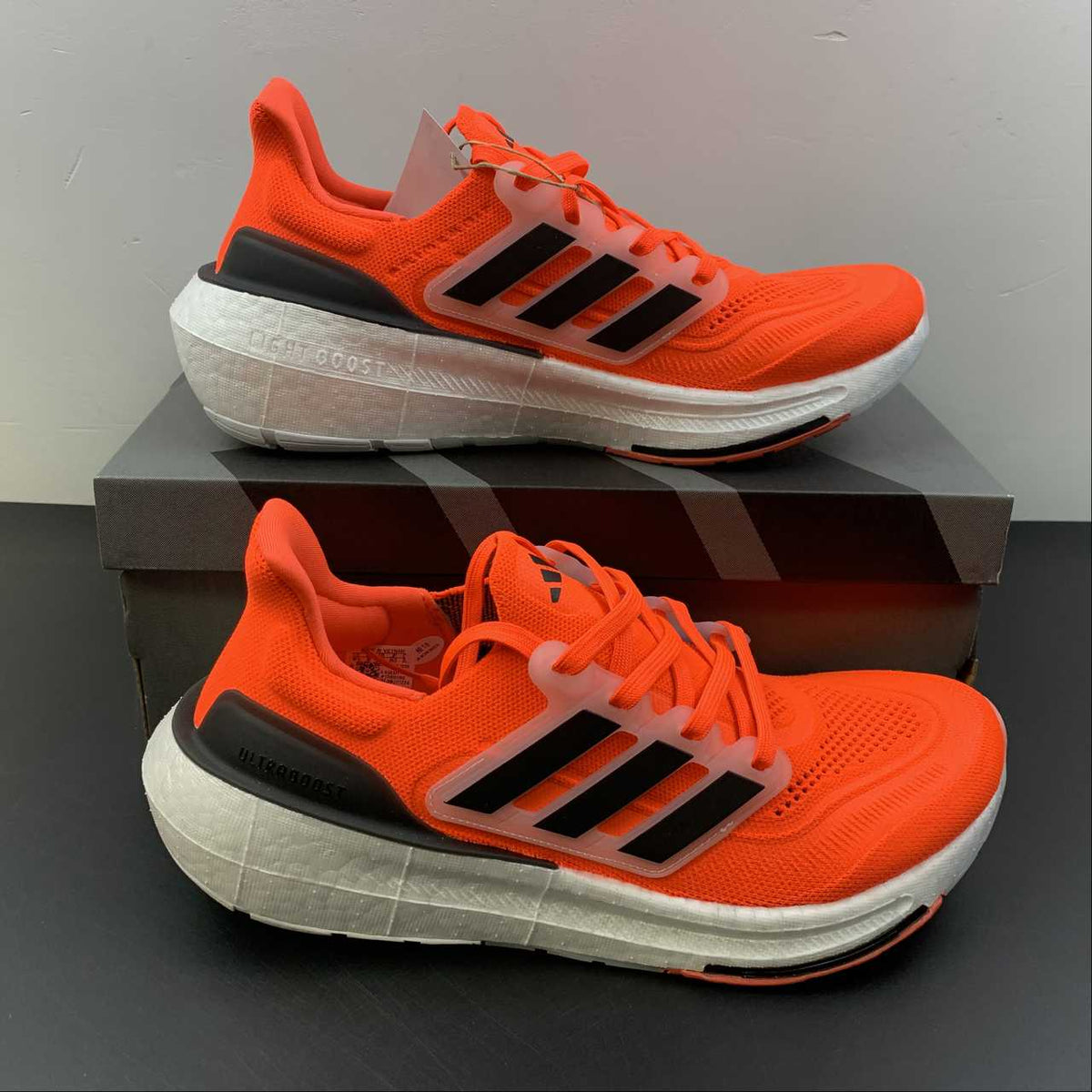 Adidas Ultraboost Light Solar Red Core Black Cloud White HQ6341 ...