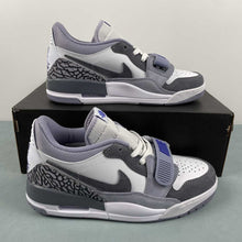 Cargar imagen en el visor de la galería, Air Jordan Legacy 312 Low White Purple Comet CD7069-108
