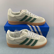 Cargar imagen en el visor de la galería, Adidas Gazelle Indoor Dark Green White ID2567
