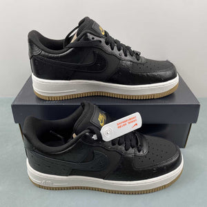 Air Force 1 07 Low Black Ostrich Gum DZ2708-002