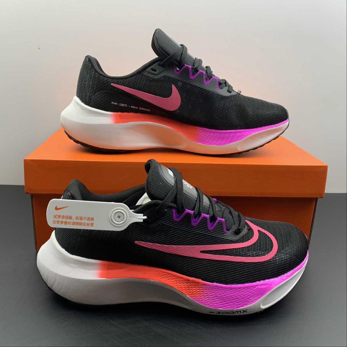 Zoom Fly 5 Black White-Pink DM8968-700 – juanma-shop