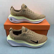 Cargar imagen en el visor de la galería, Nike ReactX Infinity Run 4 Sesame Buff Gold Luminous Green Purple Ink DR2665-200
