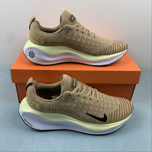 Nike ReactX Infinity Run 4 Sesame Buff Gold Luminous Green Purple Ink DR2665-200