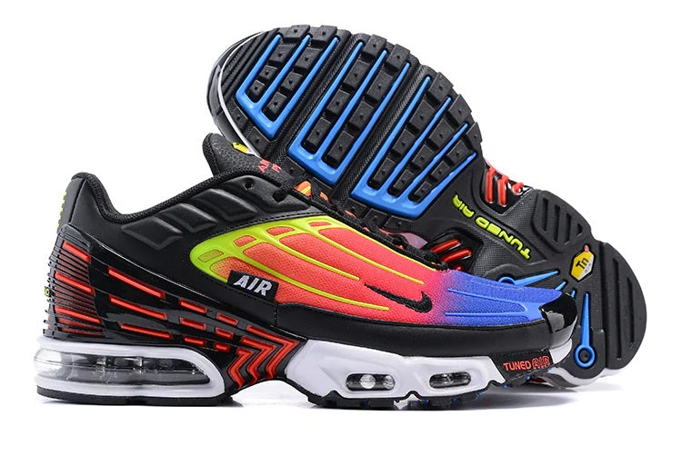 Air Max Plus 3 Black Neon Bright Crimson Volt DR8602-001