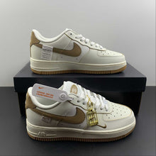 Cargar imagen en el visor de la galería, Air Force 1 07 Low Mocha Brown Cream White FB1839-666
