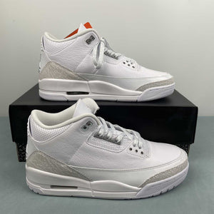 Air Jordan 3 Retro White Metallic Silver White CT8532-111