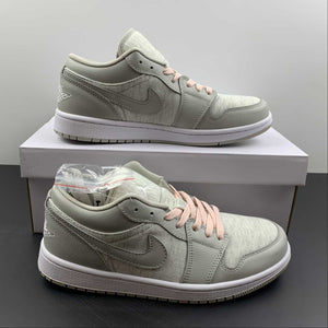 Air Jordan 1 Low SE Lt Iron Ore White Atmosphere DQ6076-001