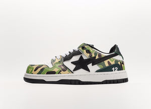 BAPE Sk8 STA Camouflage Black White