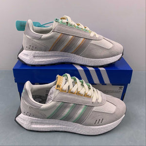 Adidas Retropy E5 Light Grey Orange Green IG3401