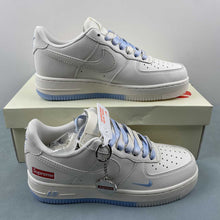 Cargar imagen en el visor de la galería, Supreme x Air Force 1 07 Low Off White Blue Red BB9599-202
