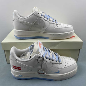 Supreme x Air Force 1 07 Low Off White Blue Red BB9599-202