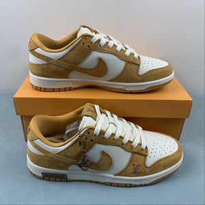 LV x SB Dunk Low Wheat Off White Brown FC1688-148