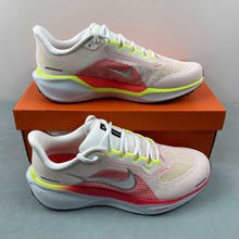 Cargar imagen en el visor de la galería, Air Zoom Pegasus 41 White Bright Crimson Glacier Blue Chrome FD2722-100
