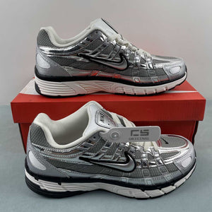 Nike P-6000 White Metallic Silver Black Sail CN0149-001