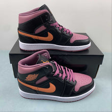 Cargar imagen en el visor de la galería, Air Jordan 1 Mid SE Black Sky J Mauve Black White FB9911-008
