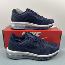 Cargar imagen en el visor de la galería, Nike Air Max 2013 College Navy Summit White Metallic Silve Dark Obsidian FZ4140-419
