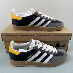 Adidas Gazelle Indoor Olympic Core Black Cloud White Gum IF9642