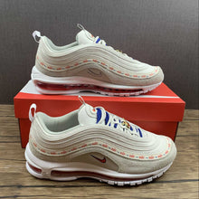 Cargar imagen en el visor de la galería, Air Max 97 Light Bone Deep Royal Blue White University Red DC4013-001
