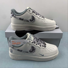 Cargar imagen en el visor de la galería, Air Force 1 07 Low BAPE White Gray PF9055-760
