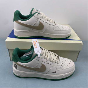 Air Force 1 07 Low BAPE Beige Green Yellow HX123-007