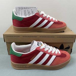 Adidas Gazelle Indoor Olympic Pack Better Scarlet Cloud White Gum IF9641