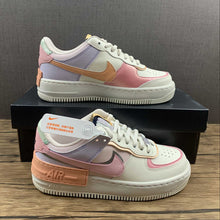Cargar imagen en el visor de la galería, Air Force 1 Shadow Sail Orange Chalk Dark Obsidian Pink Glaze CI0919-111
