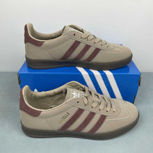 Cargar imagen en el visor de la galería, Adidas Gazelle Indoor Trace Khaki Fox Brown Cloud White JQ8387
