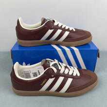 Cargar imagen en el visor de la galería, Adidas Samba OG Fox Brown Off White Gum JR0892
