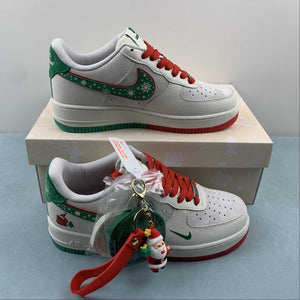 Undefeated x Air Force 1 07 Low Merry Christmas Red Green DH6239-839