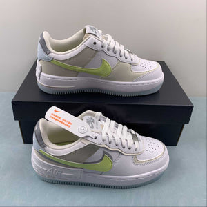 Air Force 1 Shadow White Wolf Grey Light Orewood Brown FB7582-100