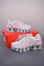 Cargar imagen en el visor de la galería, Shox TL 1308 Metallic Platinum White Pink Foam HV2520-001
