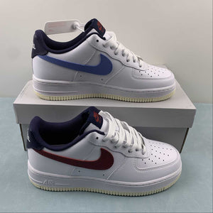 Air Force 1 07 Low From Nike To You White Polar Team Red FV8105-161