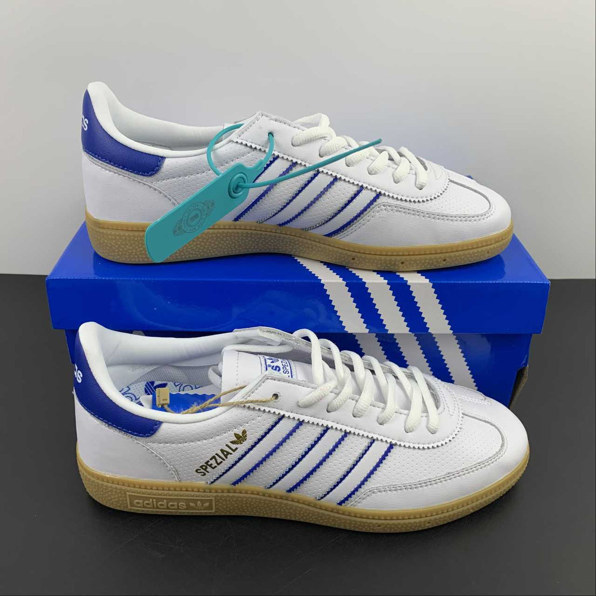 Adidas Handball Spezial Cloud White Navy Blue ID6964 – juanma-shop