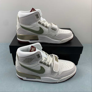 Air Jordan Legacy 312 High Light Khaki Green Dark Red HF0745-131